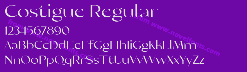 Costigue RegularPreview