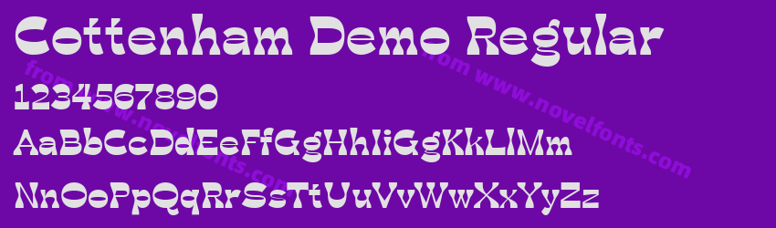 Cottenham Demo RegularPreview Cottenham Demo RegularPreview