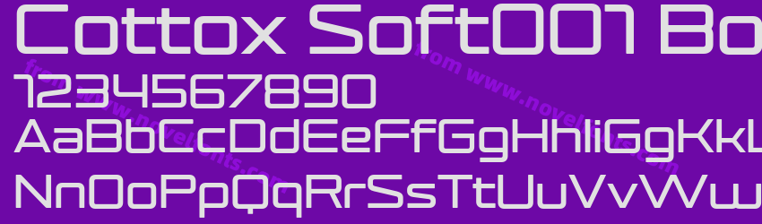 Cottox Soft001 BoldPreview Cottox Soft001 BoldPreview