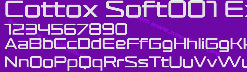 Cottox Soft001 Extra BoldPreview Cottox Soft001 Extra BoldPreview