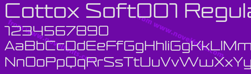 Cottox Soft001 RegularPreview Cottox Soft001 RegularPreview