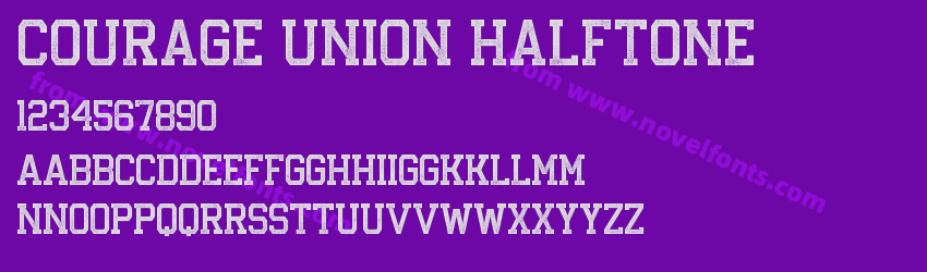 Courage Union HalftonePreview Courage Union HalftonePreview