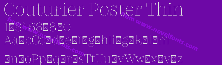 Couturier Poster ThinPreview Couturier Poster ThinPreview