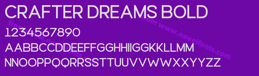 Crafter Dreams BoldPreview Crafter Dreams BoldPreview