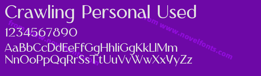 Crawling Personal UsedPreview Crawling Personal UsedPreview