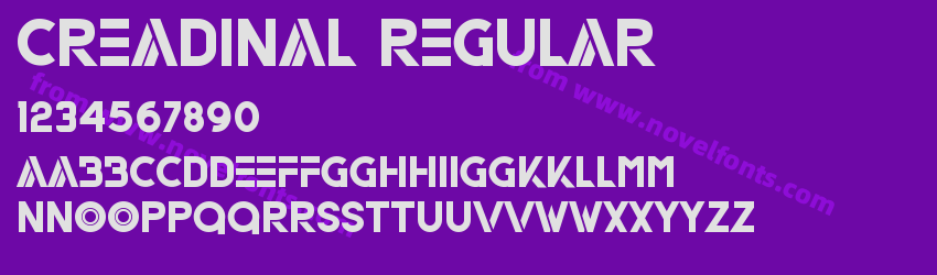 Creadinal RegularPreview Creadinal RegularPreview
