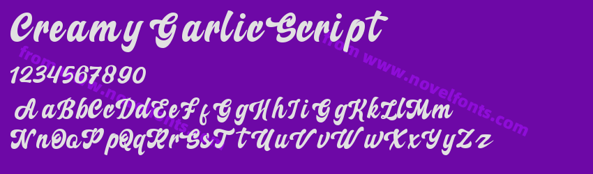 Creamy Garlic ScriptPreview Creamy Garlic ScriptPreview