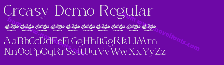 Creasy Demo RegularPreview Creasy Demo RegularPreview