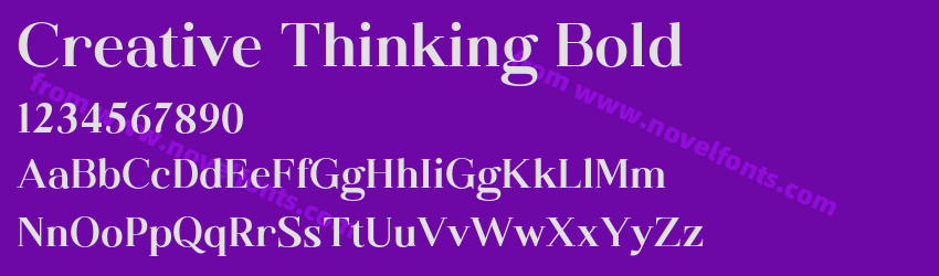 Creative Thinking BoldPreview Creative Thinking BoldPreview
