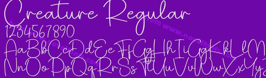 Creature RegularPreview Creature RegularPreview