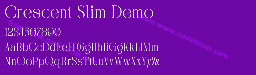 Crescent Slim DemoPreview Crescent Slim DemoPreview