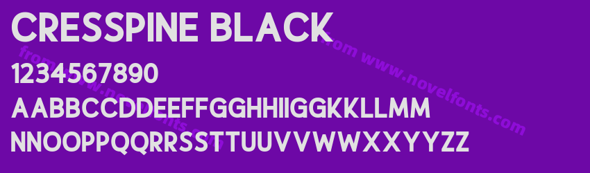 Cresspine BlackPreview Cresspine BlackPreview