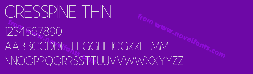 Cresspine ThinPreview Cresspine ThinPreview