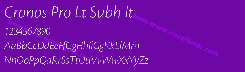 Cronos Pro Lt Subh ItPreview Cronos Pro Lt Subh ItPreview