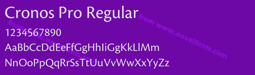 Cronos Pro RegularPreview Cronos Pro RegularPreview