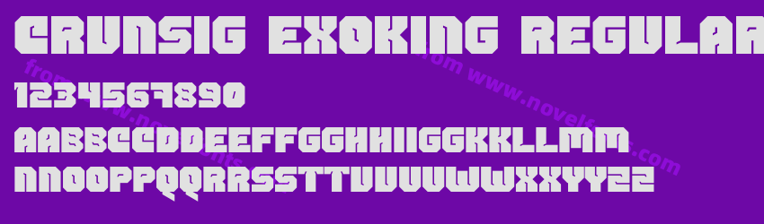 Crunsig Exoking RegularPreview Crunsig Exoking RegularPreview