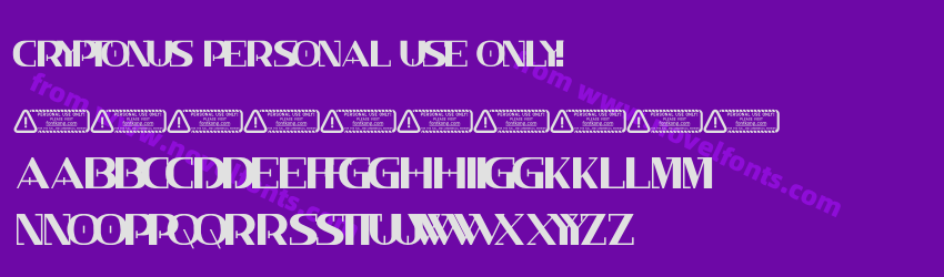 Cryptonus PERSONAL USE ONLY!Preview Cryptonus PERSONAL USE ONLY!Preview