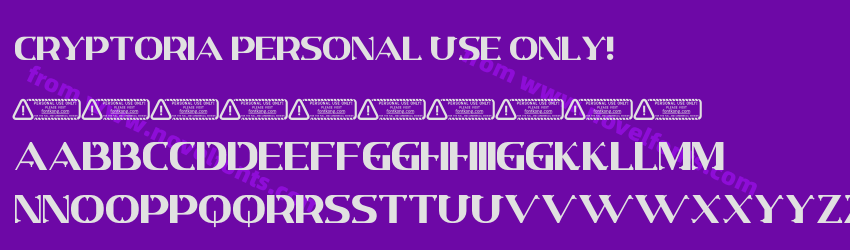 Cryptoria PERSONAL USE ONLY!Preview Cryptoria PERSONAL USE ONLY!Preview