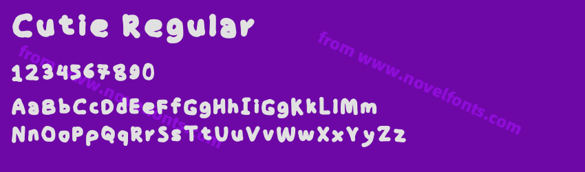 Cutie RegularPreview Cutie RegularPreview