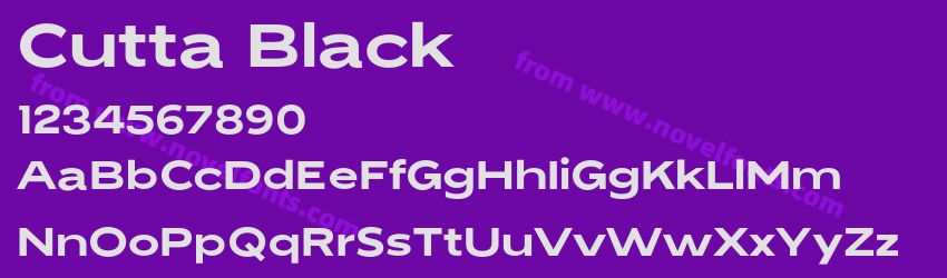 Cutta BlackPreview Cutta BlackPreview