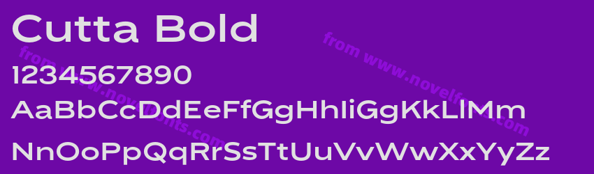 Cutta BoldPreview Cutta BoldPreview