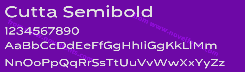 Cutta SemiboldPreview Cutta SemiboldPreview
