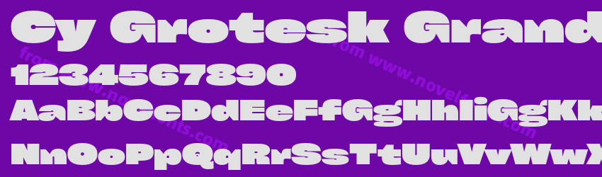 Cy Grotesk Grand BlackPreview Cy Grotesk Grand BlackPreview