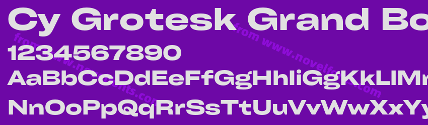 Cy Grotesk Grand BoldPreview Cy Grotesk Grand BoldPreview