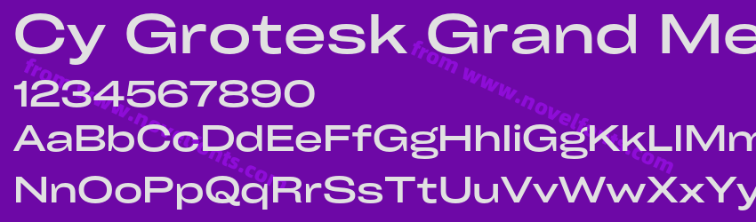 Cy Grotesk Grand MediumPreview Cy Grotesk Grand MediumPreview
