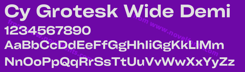 Cy Grotesk Wide DemiPreview Cy Grotesk Wide DemiPreview