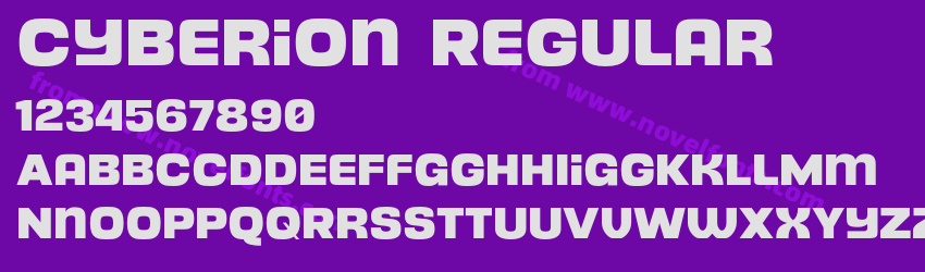 Cyberion RegularPreview Cyberion RegularPreview