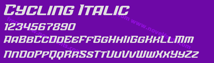 Cycling ItalicPreview Cycling ItalicPreview