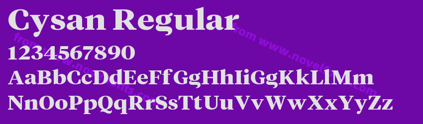Cysan RegularPreview Cysan RegularPreview