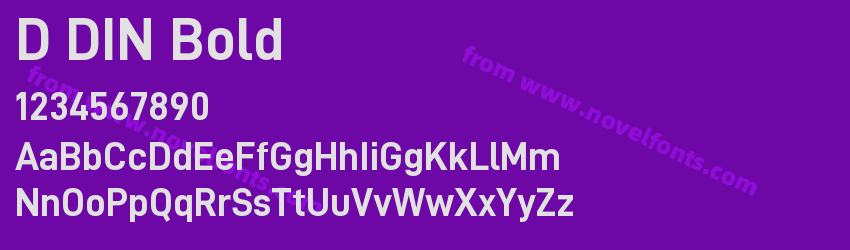 D DIN BoldPreview D DIN BoldPreview