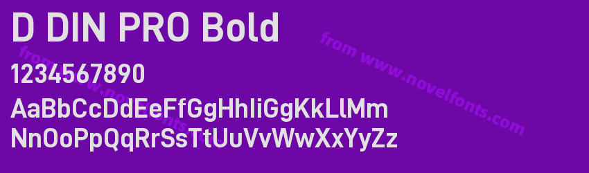 D DIN PRO BoldPreview D DIN PRO BoldPreview