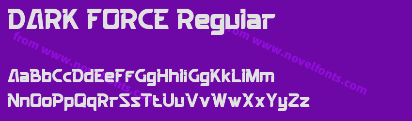 DARK FORCE RegularPreview DARK FORCE RegularPreview