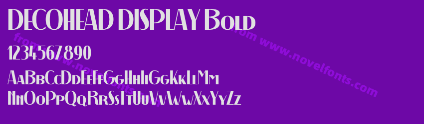 DECOHEAD DISPLAY BoldPreview DECOHEAD DISPLAY BoldPreview
