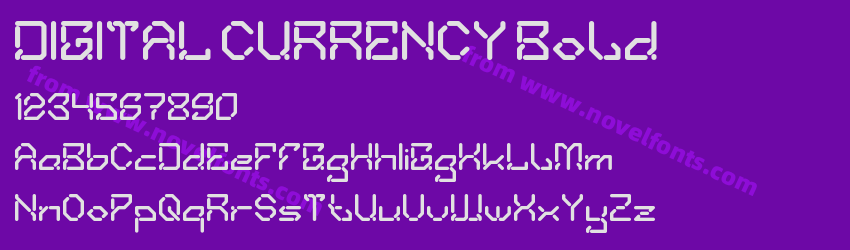 DIGITAL CURRENCY BoldPreview DIGITAL CURRENCY BoldPreview