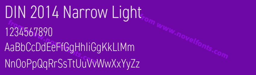 DIN 2014 Narrow LightPreview DIN 2014 Narrow LightPreview