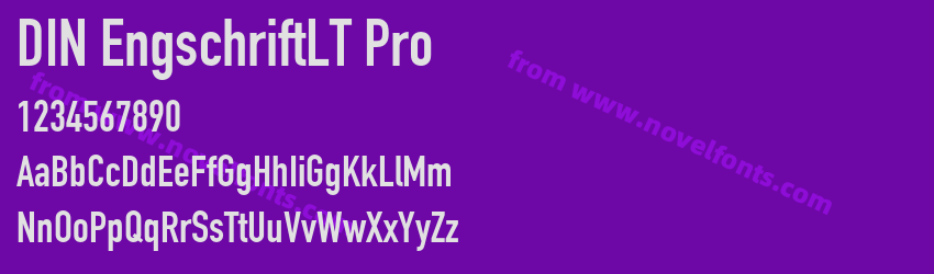 DIN EngschriftLT ProPreview DIN EngschriftLT ProPreview