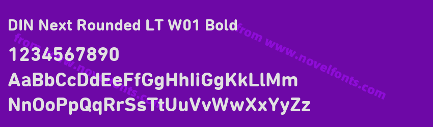 DIN Next Rounded LT W01 BoldPreview DIN Next Rounded LT W01 BoldPreview