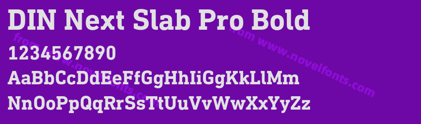 DIN Next Slab Pro BoldPreview DIN Next Slab Pro BoldPreview