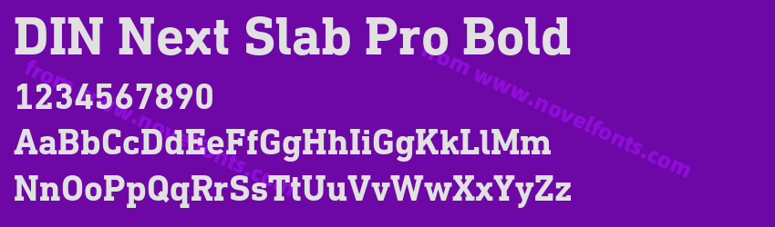 DIN Next Slab Pro BoldPreview DIN Next Slab Pro BoldPreview