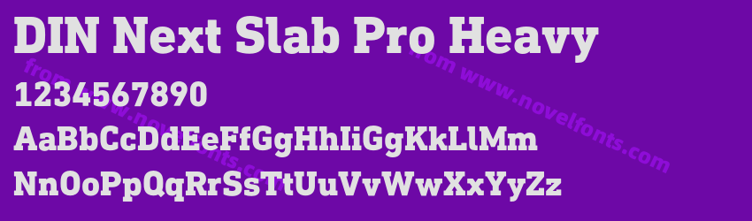 DIN Next Slab Pro HeavyPreview DIN Next Slab Pro HeavyPreview