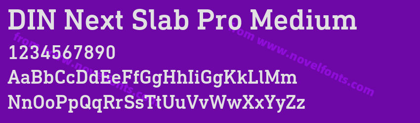 DIN Next Slab Pro MediumPreview DIN Next Slab Pro MediumPreview