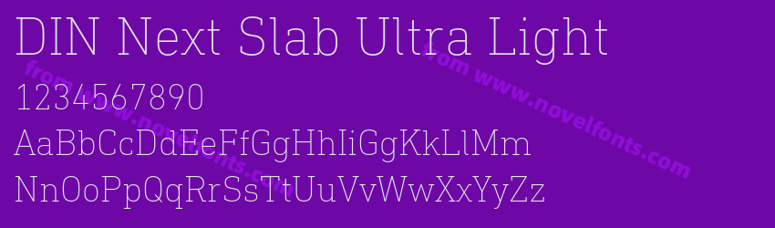 DIN Next Slab Ultra LightPreview DIN Next Slab Ultra LightPreview