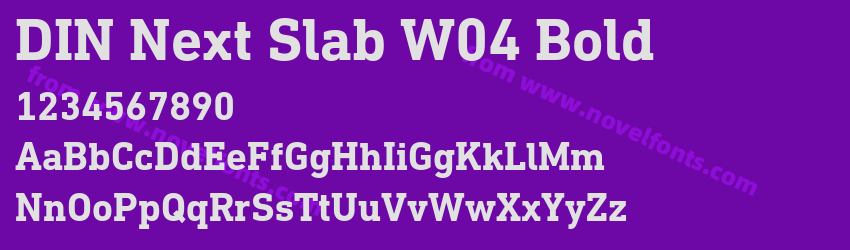 DIN Next Slab W04 BoldPreview DIN Next Slab W04 BoldPreview