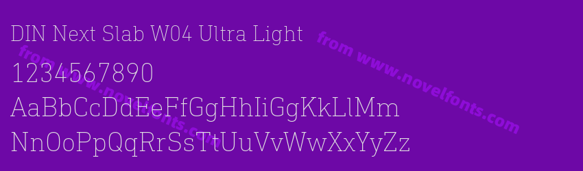 DIN Next Slab W04 Ultra LightPreview DIN Next Slab W04 Ultra LightPreview