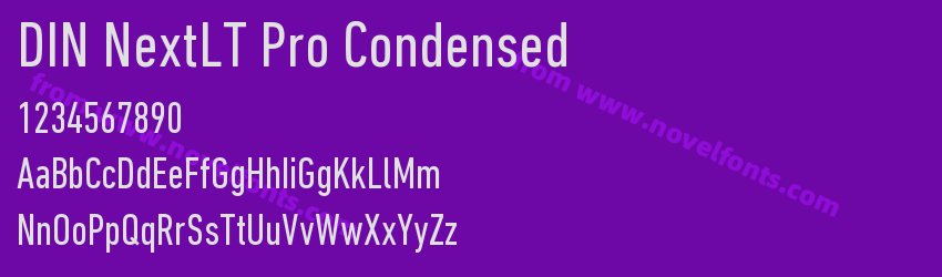 DIN NextLT Pro CondensedPreview DIN NextLT Pro CondensedPreview
