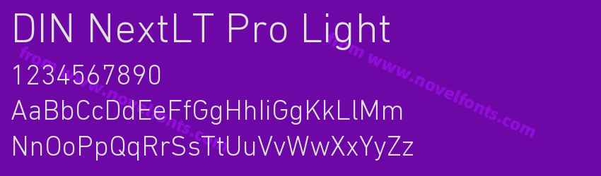 DIN NextLT Pro LightPreview DIN NextLT Pro LightPreview